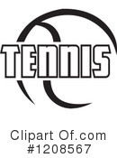 Tennis Clipart #1208567 by Johnny Sajem