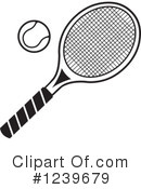 Tennis Clipart #1239679 by Johnny Sajem