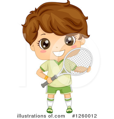 Royalty-Free (RF) Tennis Clipart Illustration by BNP Design Studio - Stock Sample #1260012