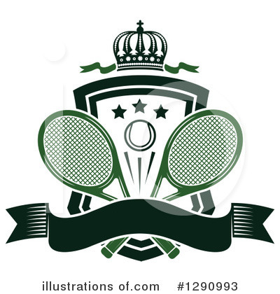 Royalty-Free (RF) Tennis Clipart Illustration by Vector Tradition SM - Stock Sample #1290993