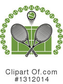 Tennis Clipart #1312014 by Vector Tradition SM