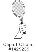 Tennis Clipart #1429239 by Lal Perera