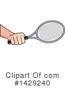 Tennis Clipart #1429240 by Lal Perera