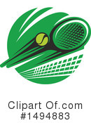 Tennis Clipart #1494883 by Vector Tradition SM