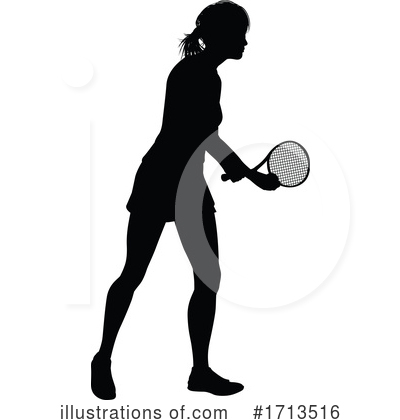 Royalty-Free (RF) Tennis Clipart Illustration by AtStockIllustration - Stock Sample #1713516