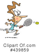 Tennis Clipart #439859 by toonaday