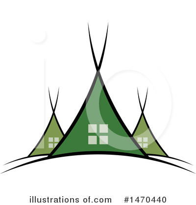 Royalty-Free (RF) Tent Clipart Illustration by Lal Perera - Stock Sample #1470440