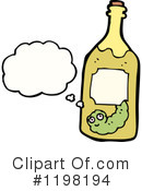Tequilla Worm Clipart #1198194 by lineartestpilot
