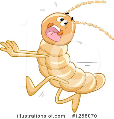 Royalty-Free (RF) Termite Clipart Illustration by BNP Design Studio - Stock Sample #1258070
