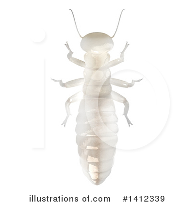 Termite Clipart #1412339 by Leo Blanchette