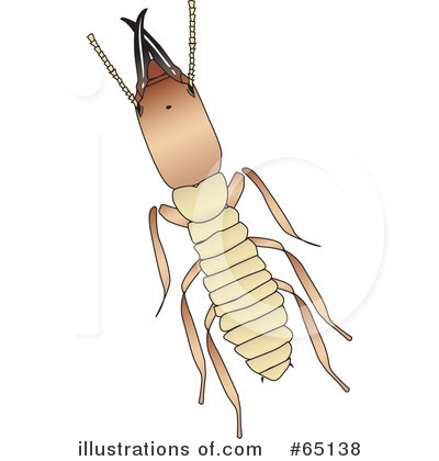 Termite Clipart #65138 by Dennis Holmes Designs