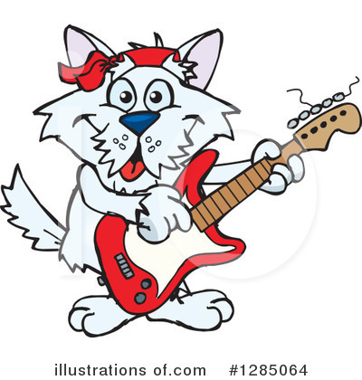 Royalty-Free (RF) Terrier Clipart Illustration by Dennis Holmes Designs - Stock Sample #1285064