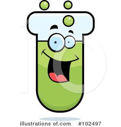 Royalty-Free (RF) Test Tube Clipart Illustration by Cory Thoman - Stock Sample #102497