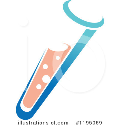 Test Tube Clipart #1195069 by Vector Tradition SM