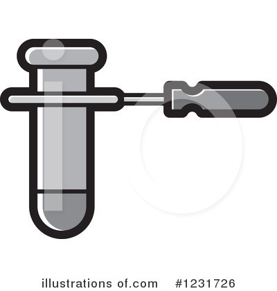 Royalty-Free (RF) Test Tube Clipart Illustration by Lal Perera - Stock Sample #1231726