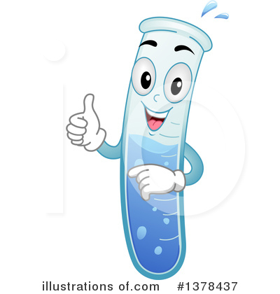 Royalty-Free (RF) Test Tube Clipart Illustration by BNP Design Studio - Stock Sample #1378437