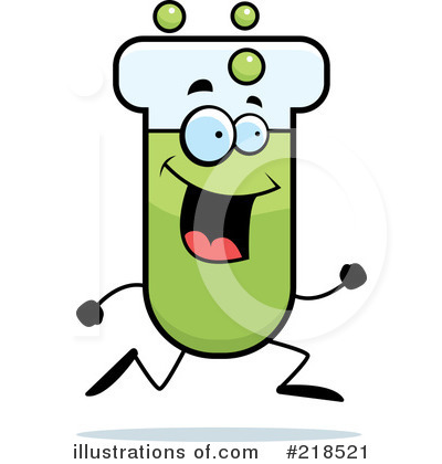 Royalty-Free (RF) Test Tube Clipart Illustration by Cory Thoman - Stock Sample #218521