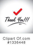 Thank You Clipart #1336448 by ColorMagic