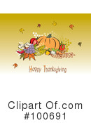 Thanksgiving Clipart #100691 by MilsiArt