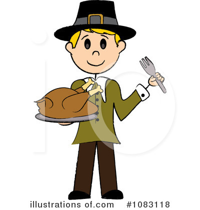 Royalty-Free (RF) Thanksgiving Clipart Illustration by Pams Clipart - Stock Sample #1083118