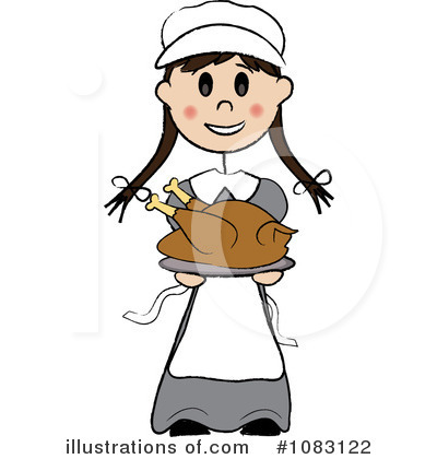 Royalty-Free (RF) Thanksgiving Clipart Illustration by Pams Clipart - Stock Sample #1083122