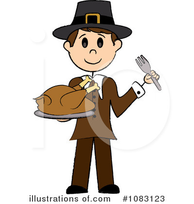 Royalty-Free (RF) Thanksgiving Clipart Illustration by Pams Clipart - Stock Sample #1083123