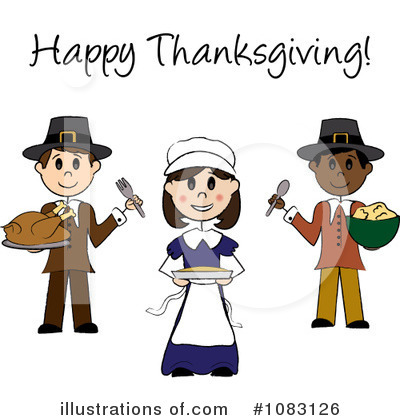 Royalty-Free (RF) Thanksgiving Clipart Illustration by Pams Clipart - Stock Sample #1083126