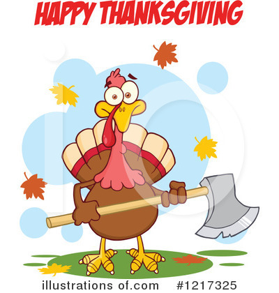 Royalty-Free (RF) Thanksgiving Clipart Illustration by Hit Toon - Stock Sample #1217325