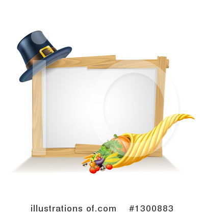 Pilgrim Hat Clipart #1300883 by AtStockIllustration