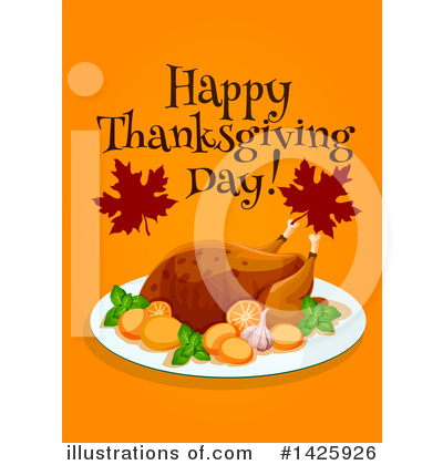 Royalty-Free (RF) Thanksgiving Clipart Illustration by Vector Tradition SM - Stock Sample #1425926