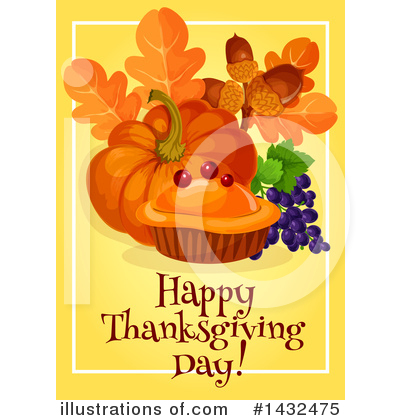 Royalty-Free (RF) Thanksgiving Clipart Illustration by Vector Tradition SM - Stock Sample #1432475