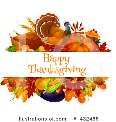 Royalty-Free (RF) Thanksgiving Clipart Illustration by Vector Tradition SM - Stock Sample #1432488