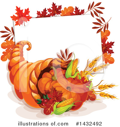 Royalty-Free (RF) Thanksgiving Clipart Illustration by Vector Tradition SM - Stock Sample #1432492