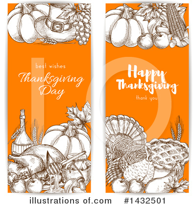 Royalty-Free (RF) Thanksgiving Clipart Illustration by Vector Tradition SM - Stock Sample #1432501