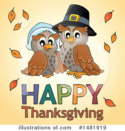 Royalty-Free (RF) Thanksgiving Clipart Illustration by visekart - Stock Sample #1481919