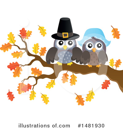 Royalty-Free (RF) Thanksgiving Clipart Illustration by visekart - Stock Sample #1481930