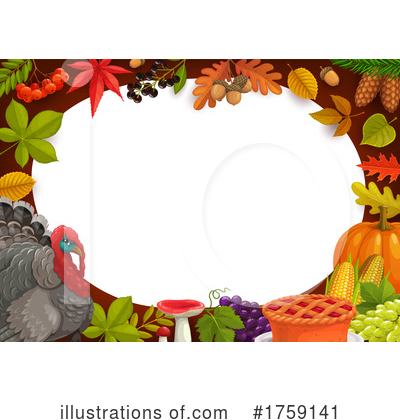 Turkey Clipart #1759141 by Vector Tradition SM