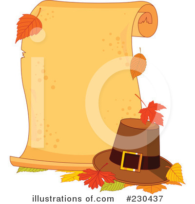 Royalty-Free (RF) Thanksgiving Clipart Illustration by Pushkin - Stock Sample #230437