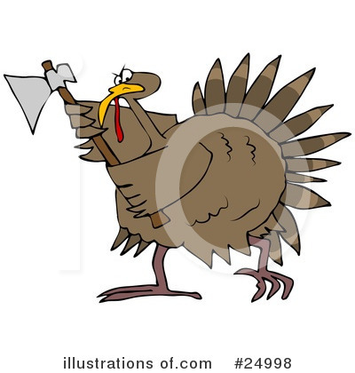 Thanksgiving Turkey Clipart #24998 by djart
