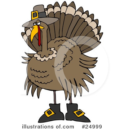 Thanksgiving Turkey Clipart #24999 by djart