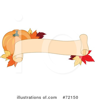 Royalty-Free (RF) Thanksgiving Clipart Illustration by Maria Bell - Stock Sample #72150