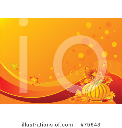 Royalty-Free (RF) Thanksgiving Clipart Illustration by Pushkin - Stock Sample #75643