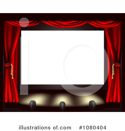 Curtain Clipart #1080404 by AtStockIllustration