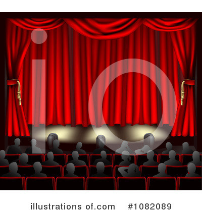 Royalty-Free (RF) Theater Clipart Illustration by AtStockIllustration - Stock Sample #1082089