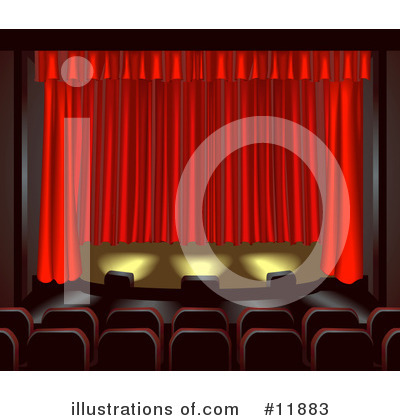 Royalty-Free (RF) Theater Clipart Illustration by AtStockIllustration - Stock Sample #11883