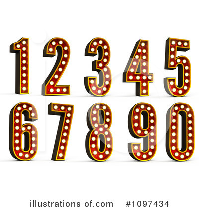 Numbers Clipart #1097434 by stockillustrations