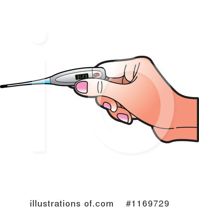 Royalty-Free (RF) Thermometer Clipart Illustration by Lal Perera - Stock Sample #1169729