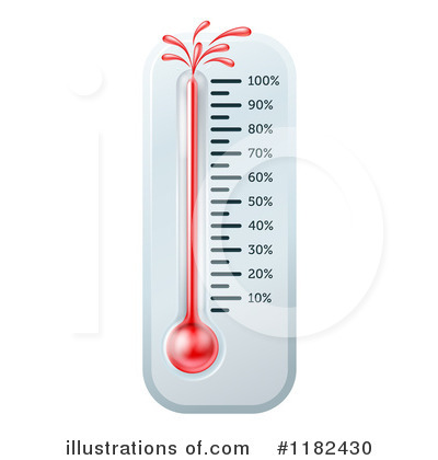 Royalty-Free (RF) Thermometer Clipart Illustration by AtStockIllustration - Stock Sample #1182430