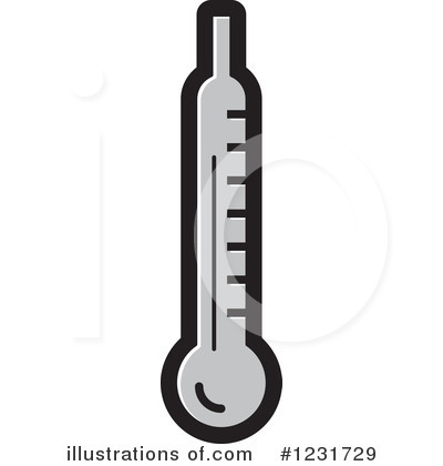 Royalty-Free (RF) Thermometer Clipart Illustration by Lal Perera - Stock Sample #1231729