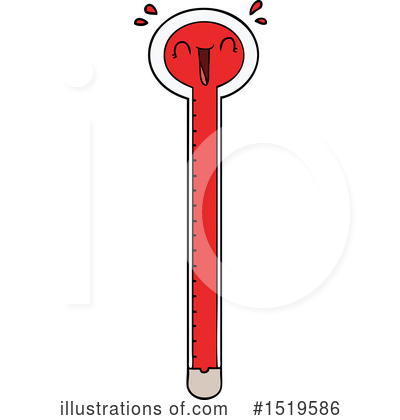 Royalty-Free (RF) Thermometer Clipart Illustration by lineartestpilot - Stock Sample #1519586